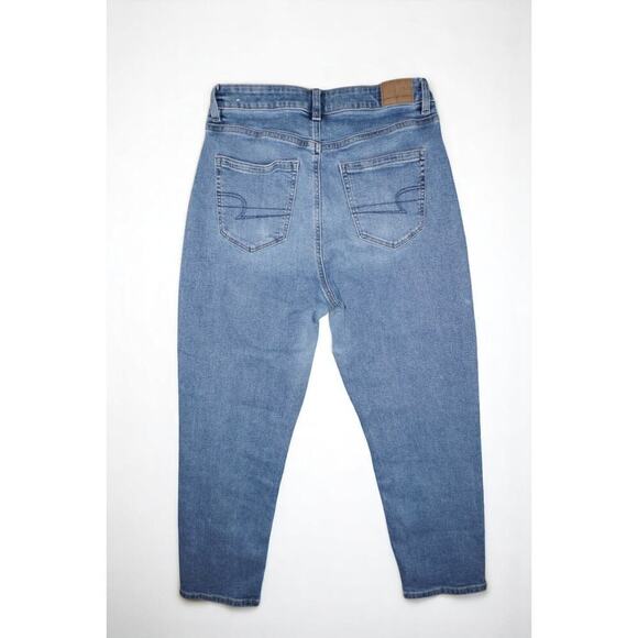 American Eagle Stretch Skinny Jeans | Size 8 Short | Mid Wash High Rise Denim - Picture 3 of 12